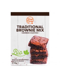 Traditional Brownie Mix Biologico