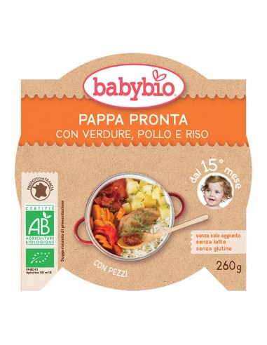Pappa Pronta Verdure Pollo e Riso - dal 15° mese