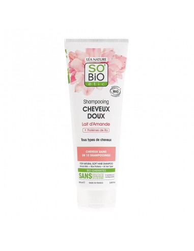 Shampoo Latte di Mandorla e Proteine di Riso