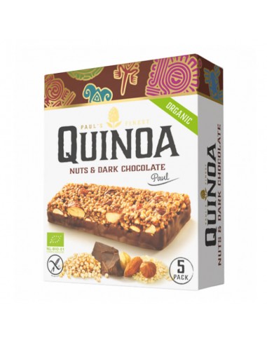 Barrette Quinoa Noci e Cioccolato Fondente